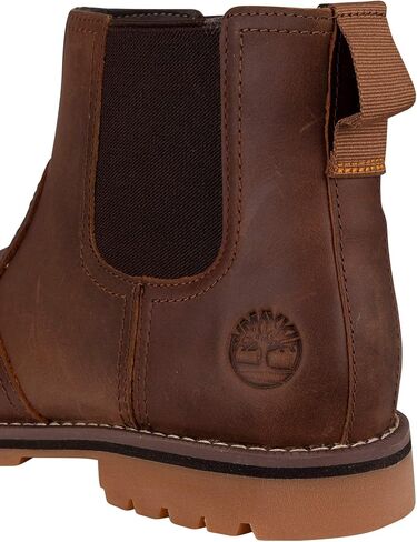 Timberland Men's Chelsea Boots, Black Full Grain, 10 in Saudi Arabia
