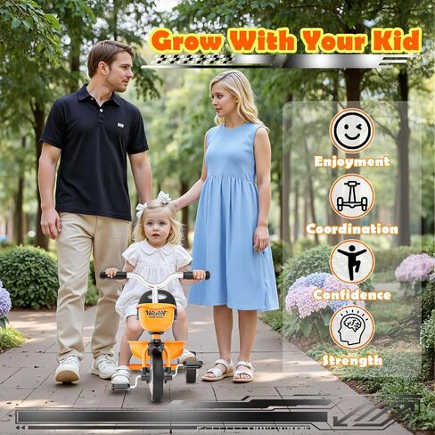 دراجة ثلاثية العجلات للأطفال الصغار 1-3 من 3-5 سنوات ، وليونيكورن رضيع دراجة Bike Baly Bike مع عجلات الإضاءة الملونة وسرات كبيرة ، وهدية عيد ميلاد ولعب 1 2 3 4 4 سنوات الفتيات in Kuwait