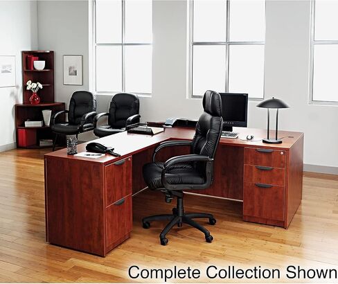 Alera VA256024MC Valencia Series Credenza Shell ، 59 1/8w x 23 5/8d x 29 5/8h ، Cherry Medium in Saudi Arabia