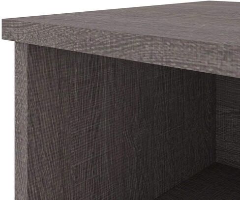 Bestar Pro-Linea Credenza مع درجتين ، 72W ، اللحاء الرمادي in Kuwait