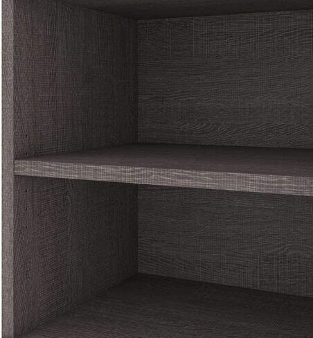 Bestar Pro-Linea Credenza مع درجتين ، 72W ، اللحاء الرمادي in Kuwait