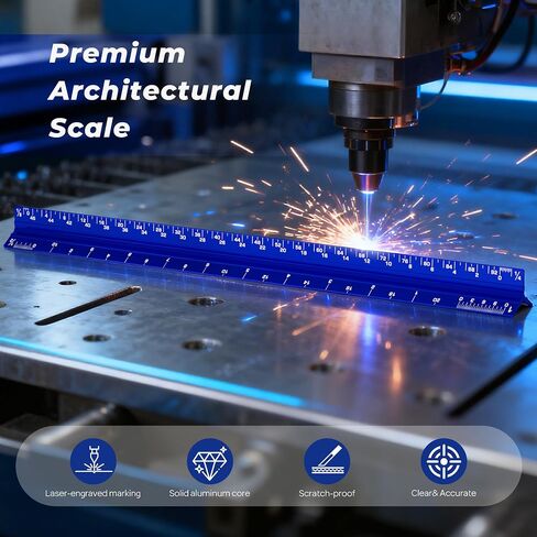 أدوات صياغة NICPRO 16PCS مع 12 '' ‘'‘' Architect Architect Accouner ، أقلام الرصاص الميكانيكية 0.5 ، 0.7 ، 0.9 و 2 مم ، عبوات الرصاص ، وسادة ورق الرسم البياني 2 ، مجموعة رسم هندسية للمهندسين تصميم الطلاب in Saudi Arabia