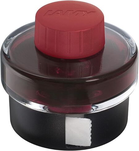 Lamy T52 Ink Sepia 50ml - زجاجة حبر مع خزان - حامل بلاستيكي مع لفة ورقية النشاف in Saudi Arabia