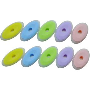 50pcs محو المطاط الملونة المحايدة للقلم المحركات الإبداعية للمدرسة والمكاتب تستخدم تصميم عشوائي مرن وقابل للمحو in Kuwait