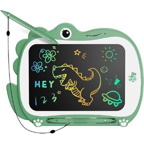 8.5 بوصة Dinosaur LCD رسم الكمبيوتر اللوحي لوحة طفل Toddler Toy Toys Toys Toys عيد ميلاد هدايا عيد الميلاد ل 3 4 5 5 6 سنوات الأولاد والبنات (أخضر) in Kuwait