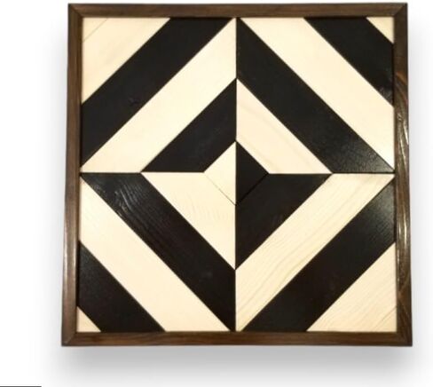 Native Wood Wall Art- Farmhouse Wood Wall Panel - Wood Wall Art Geometric- Rustic Wood Wall Hanging - Wood Wall Art Wooden Aztec Wall Decor Boho Western Wall Decor Farmhouse Home (Geometric, Medium) in Saudi Arabia