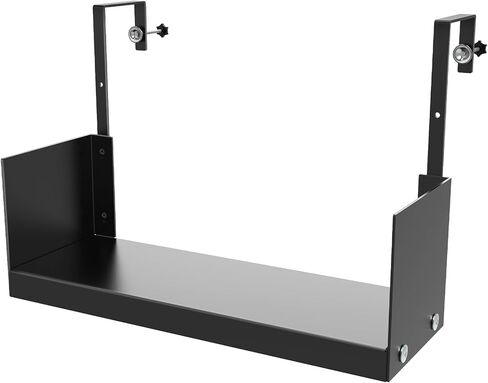 Linone 17 "Office مقصورة الجرف - رف كتب تخزين المقصورة مع السنانير المقصورة لمكتب المنزل ، رف الكتب ومنظم مكتب المكتب المنزلي in Kuwait