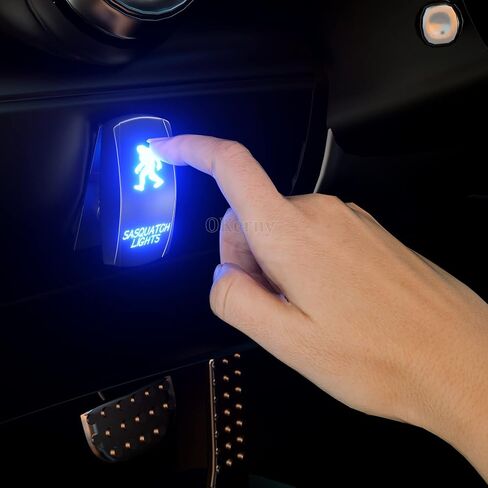 أضواء الصخور الروك التبديل 5Pin الليزر تشغيل/إيقاف مصباح ليد 20A/12 فولت 10A/24 فولت التبديل أسلاك توصيل معزز مجموعة لشاحنات قارب جيب in Saudi Arabia