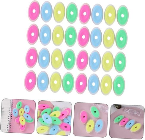 Ganazono 50pcs محو محو قلم القلم المحوّل محو قلم سيليكون أنماط عشوائية لمكاتب المدرسة والمشاريع الإبداعية وإمدادات الممحاة in Kuwait