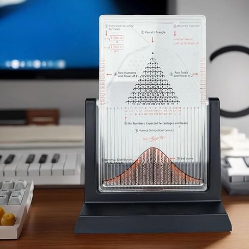 Experiment Model Galton Board, Acrylic Galton Board Desk Toy, Effective Statistical Law Demonstration, for PhysicalSchool Laboratory Teaching Demonstration Teaching in Saudi Arabia