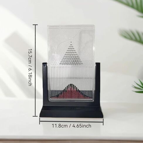 Experiment Model Galton Board, Acrylic Galton Board Desk Toy, Effective Statistical Law Demonstration, for PhysicalSchool Laboratory Teaching Demonstration Teaching in Saudi Arabia