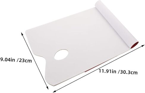 Stobok 2PCS Palette Paper Pads Paper Paper Paper Paper Paint Leaves for Acrylic Watercolor Oil Stept in Kuwait
