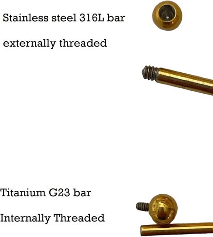 Helix piercing jewelry with gold filled 14K chains and hematite stone star shape with the piercing barbell (m2) (STAINLESS STEEL BAR 8MM 14 GAUGE) in Saudi Arabia