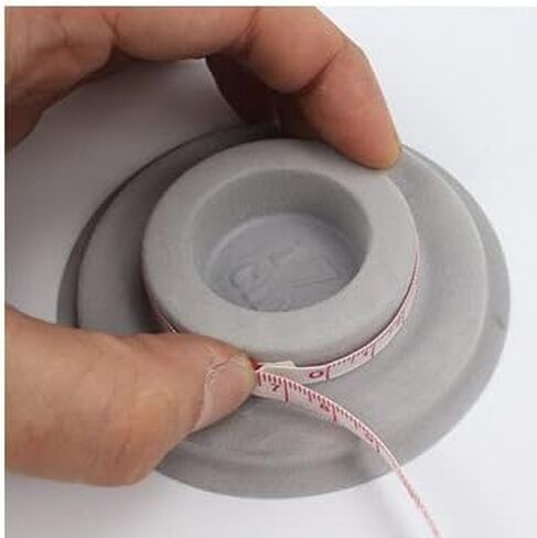 Flocked Bracelet Design Bead Beading Board Jewelry Tray Mats, Save Time, Easy to Use - Style 17cm in Saudi Arabia