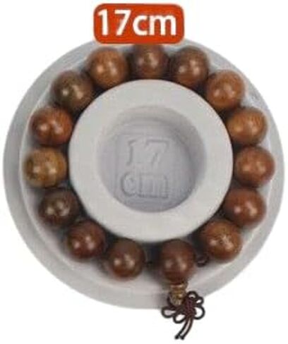 Flocked Bracelet Design Bead Beading Board Jewelry Tray Mats, Save Time, Easy to Use - Style 17cm in Saudi Arabia