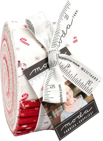 Bunny Hill Designs A Very Sweet Christmas Jelly Roll 40 2.5-inch Strips Moda Fabrics 3060JR in Saudi Arabia