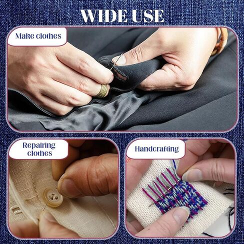37PCS Sewing Tool Set, Needle and Thread Kit, Needles Thread Hand Repair Tools, Embroidery Tool Kit, Sewing Needle Kit Set for Home, DIY Craft Kit for Beginners in Saudi Arabia