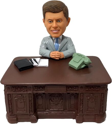 John F. Kennedy President Resolute Desk White House United States Bobblehead in Saudi Arabia