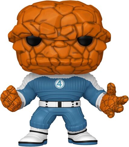 فونكو بوب! Marvel: The Fantastic Four: First Steps - The Thing - Fantastic Four (2025) - رقم فينيل قابل للتحصيل - فكرة الهدية - البضائع الرسمية - ألعاب للأطفال والكبار - مشجعي الأفلام in Saudi Arabia