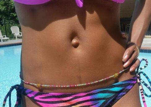 Waist Beads, Beaded Belly Chain, Seed Beads, African Waist Beads, Women's Jewelry, Body Jewelry, Minimalist Jewelry, Women's Body Jewelry, Stretch Bracelet in Saudi Arabia