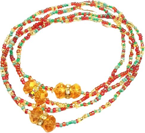 Waist Beads, Beaded Belly Chain, Seed Beads, African Waist Beads, Women's Jewelry, Body Jewelry, Minimalist Jewelry, Women's Body Jewelry, Stretch Bracelet in Saudi Arabia