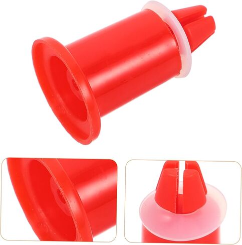 Cabilock 4Pcs Scale Feet Adjustable Weighing Tray Legs for Electronic Scales Compatible with Various Models Quick Installation Durable Plastic in Orange in Saudi Arabia