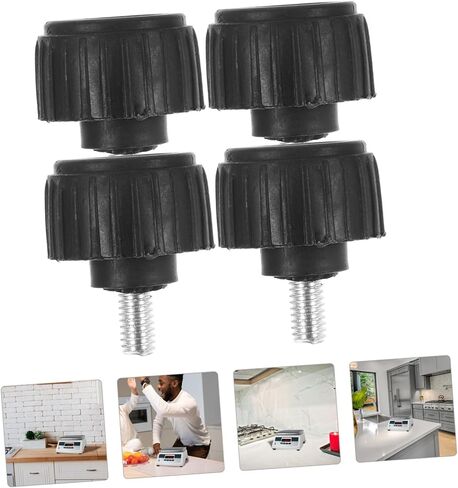 Alipis 4PCS RASED REGANCE FETS لتصميم المقاييس الكهربائية لتحسين الاستقرار سهلة تثبيت أجزاء لمقاييس الوزن الرقمية متوافقة in Saudi Arabia