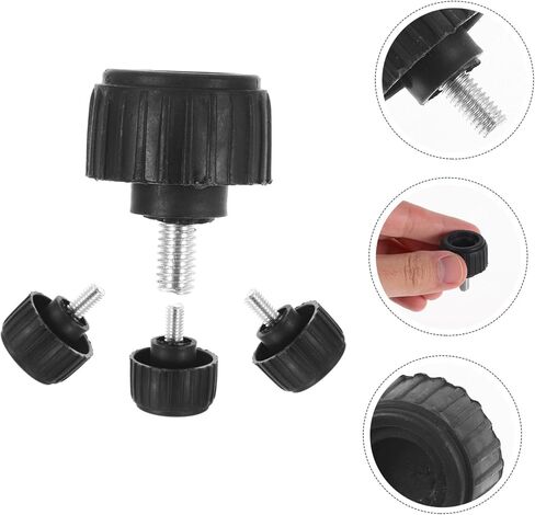 Alipis 4PCS RASED REGANCE FETS لتصميم المقاييس الكهربائية لتحسين الاستقرار سهلة تثبيت أجزاء لمقاييس الوزن الرقمية متوافقة in Saudi Arabia