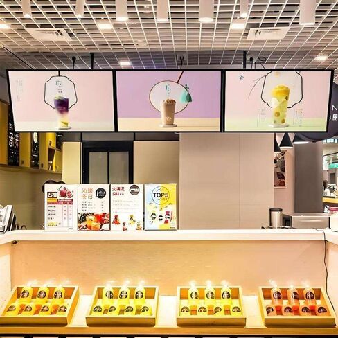 قائمة LED مخصصة عرض مصباح ضوء ، Slim Snap Frame LED Box Box Restaurant Cafe Billboard Billboard Backlit 3D Menu in Saudi Arabia
