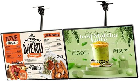 قائمة LED مخصصة عرض مصباح ضوء ، Slim Snap Frame LED Box Box Restaurant Cafe Billboard Billboard Backlit 3D Menu in Saudi Arabia