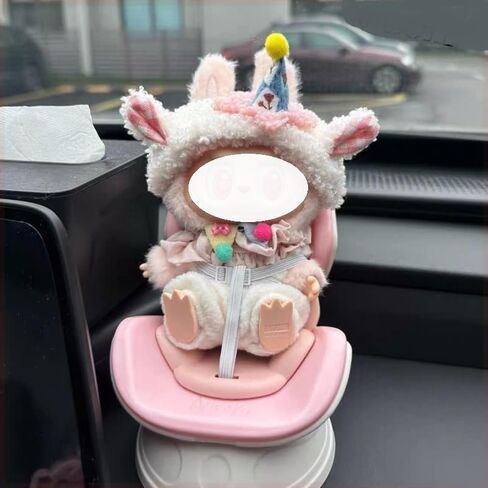 Doll Stand لإكسسوارات Labubu ، دعم حامل عرض الدمية لمدة 4-8 بوصات ، حافظ على Labubu في وضع دائم (أزرق) in Kuwait