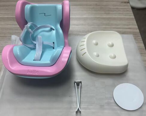 Doll Stand لإكسسوارات Labubu ، دعم حامل عرض الدمية لمدة 4-8 بوصات ، حافظ على Labubu في وضع دائم (أزرق) in Kuwait