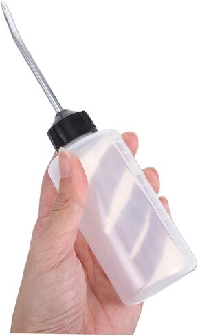 STOBOK 4PCS Machine Machine Oiler: SPOUT Long Metal Spout و Screw-On Cap Audleatator زجاجة لآلات الخياطة الصناعية DIY الحرف الصناعية واحتياجات تزييت الأسرة 120 مل. in Saudi Arabia