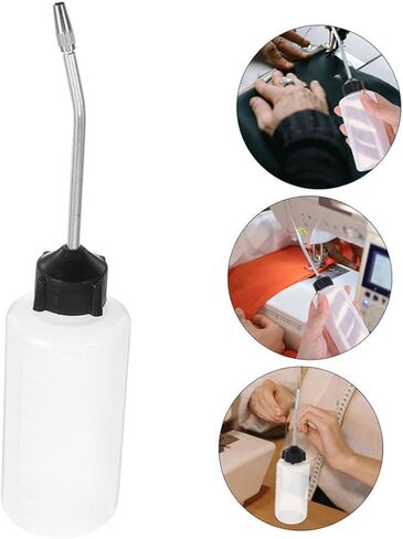 STOBOK 4PCS Machine Machine Oiler: SPOUT Long Metal Spout و Screw-On Cap Audleatator زجاجة لآلات الخياطة الصناعية DIY الحرف الصناعية واحتياجات تزييت الأسرة 120 مل. in Saudi Arabia