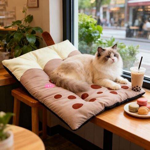 Cat Blanket for Indoor Cats, Warm Calming Kitten & Puppy Beds Washable Small Dog Mat for Crate, Fuzzy Pet Blankets in Saudi Arabia