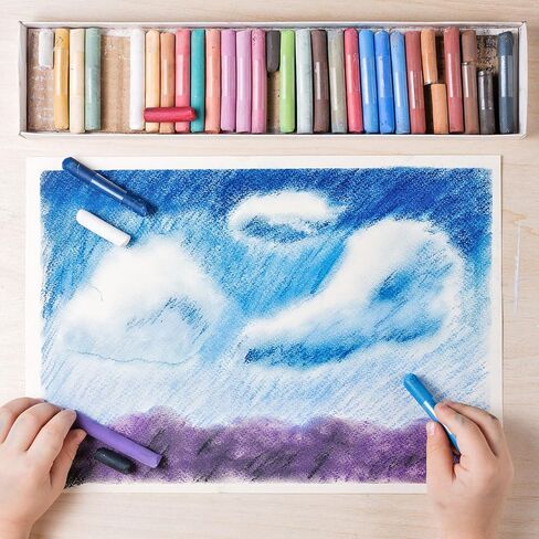Honoson 12 Sheets Velvet Drawing Paper 9. 4x 12. in Kuwait