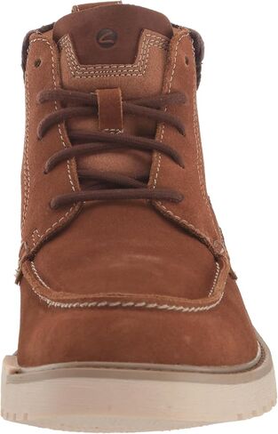 Clarks Men's Barnes Mid Oxford Boot, Black Suede, 8 in Saudi Arabia