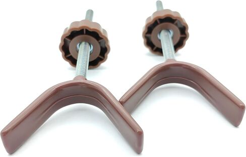 محول Baby Gate Banister محول Y-Spindle-M8 (8 ملم) للضغط على بوابات سلامة الأطفال ذات الضغط والحيوانات الأليفة مع مسامير ومسامير طويلة على الجدار الطويل قضيب ومسامير (Y-GREY-2) in Kuwait