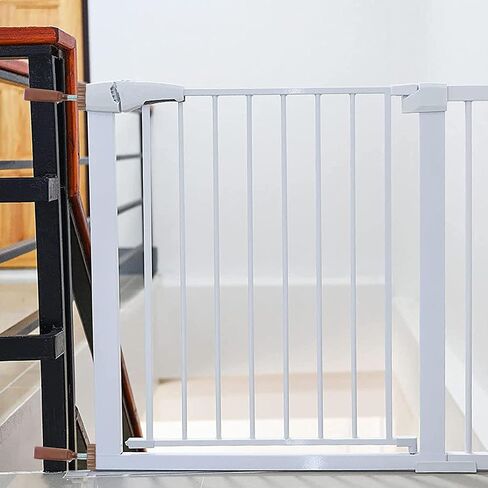 محول Baby Gate Banister محول Y-Spindle-M8 (8 ملم) للضغط على بوابات سلامة الأطفال ذات الضغط والحيوانات الأليفة مع مسامير ومسامير طويلة على الجدار الطويل قضيب ومسامير (Y-GREY-2) in Kuwait