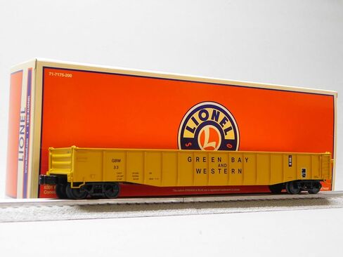 Lionel Green Bay & Western PS-5 Gondola #33 O Gauge Train Car 2526540 in Saudi Arabia