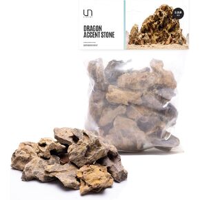 UNS Accent Stone - Aquascaping Hardscape for Freshwater Aquarium Aquascape - Shrimp, Turtle, Betta Fish Tank Decoration - Blue Gray Substrate Gravel for Terrariums - Seiyru Mountain Gravel, 3 lb in Saudi Arabia