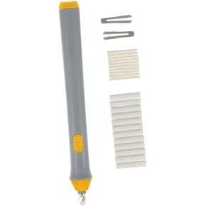 jojofuny Professional Electric Eraser for Art Students and Drawing Precision Battery Auto Eraser with Clip Replacement for Sketching Drafting and School Supplies in Gray in Kuwait