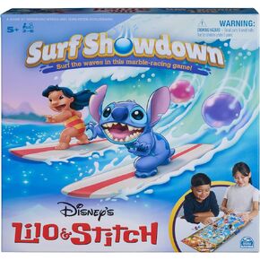 ألعاب SPIN Master ، Disney’s Lilo & Stitch Surf Showdown ، Game Marble ، Higts For Girls ، Easy Activity Toy for Kids ، Fun for Kids & Family ، 2-6 Player in Kuwait