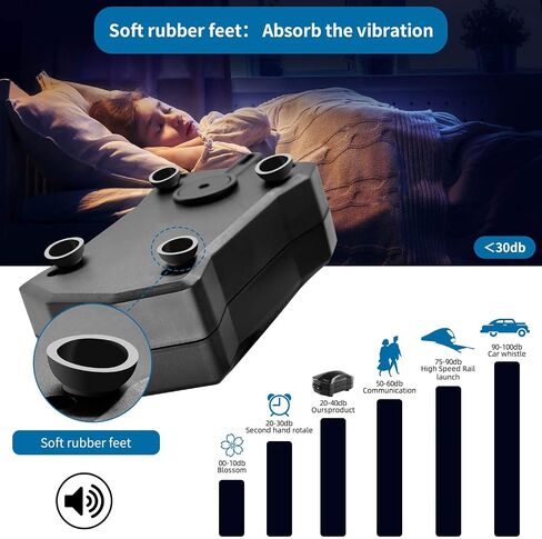 Aquarium Air Pump Single Outlet/Dual Outlet Adjustable Aerator with Accessories for 10-100 Gallon Fish Tank in Kuwait