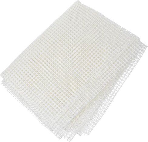 Artibetter Rug Making Tapestry Mesh for DIY Projects Durable Hooking Mesh White Canvas for Carpet Embroidery for Patterns and Crafts in Saudi Arabia