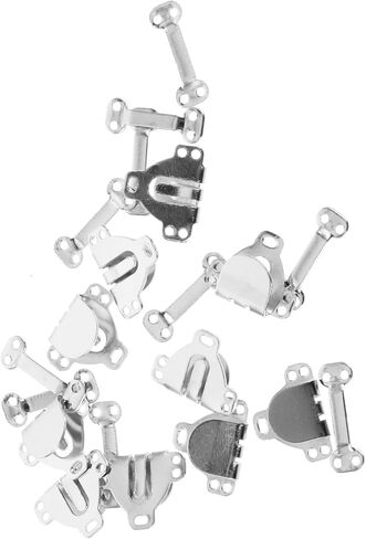 VALICLUD 10sets Sewing Hooks and Eyes Closure Pants Hooks Fasteners for Clothing Repair in Kuwait