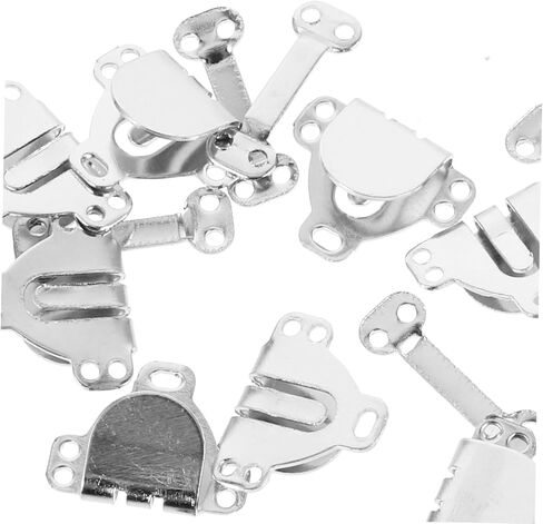 VALICLUD 10sets Sewing Hooks and Eyes Closure Pants Hooks Fasteners for Clothing Repair in Kuwait