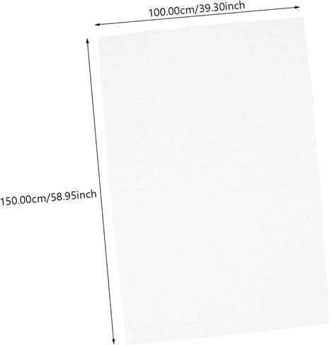 Artibetter 1Pc Blank Rug Hooking Mesh for DIY Carpet Making Lightweight Crochet Mesh Floor Mat Material for Custom Designs Durable for Stitching Patterns and Creative Crafts in Saudi Arabia