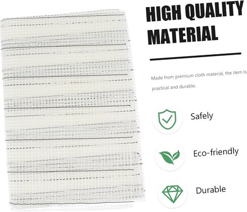 Artibetter 1Pc Blank Rug Hooking Mesh for DIY Carpet Making Lightweight Crochet Mesh Floor Mat Material for Custom Designs Durable for Stitching Patterns and Creative Crafts in Saudi Arabia