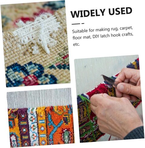 Artibetter 1Pc Blank Rug Hooking Mesh for DIY Carpet Making Lightweight Crochet Mesh Floor Mat Material for Custom Designs Durable for Stitching Patterns and Creative Crafts in Saudi Arabia